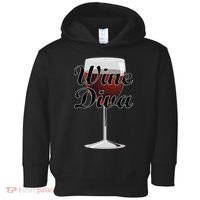 Wine Diva Toddler Hoodie thumb 0