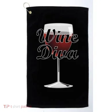 Wine Diva Golf Towel