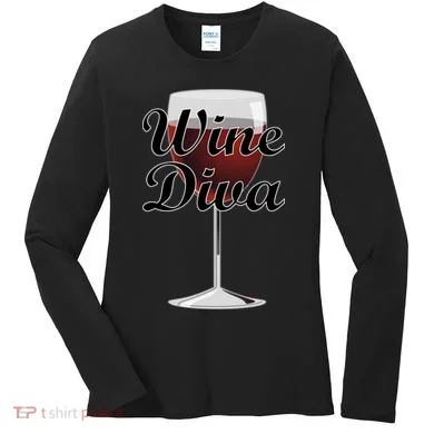 Wine Diva Women's Long Sleeve Shirt