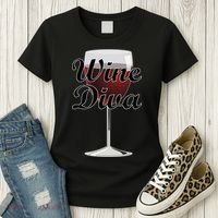 Wine Diva Women's T-Shirt thumb 3