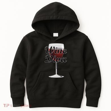 Wine Diva Kids Hoodie