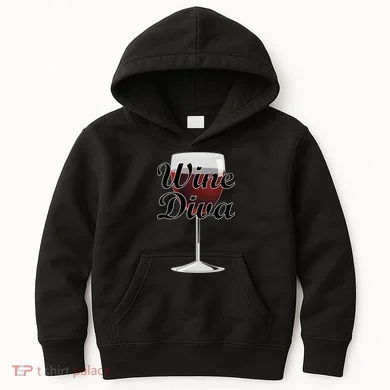Wine Diva Kids Hoodie