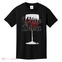 Wine Diva Kids T-Shirt thumb 0