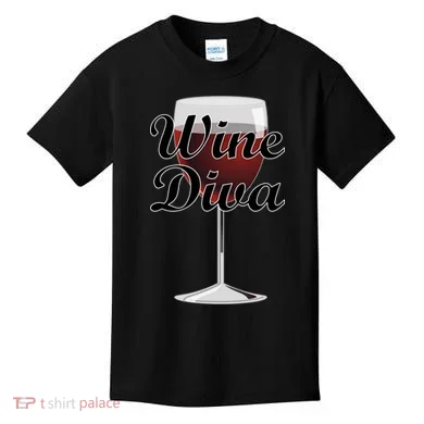 Wine Diva Kids T-Shirt