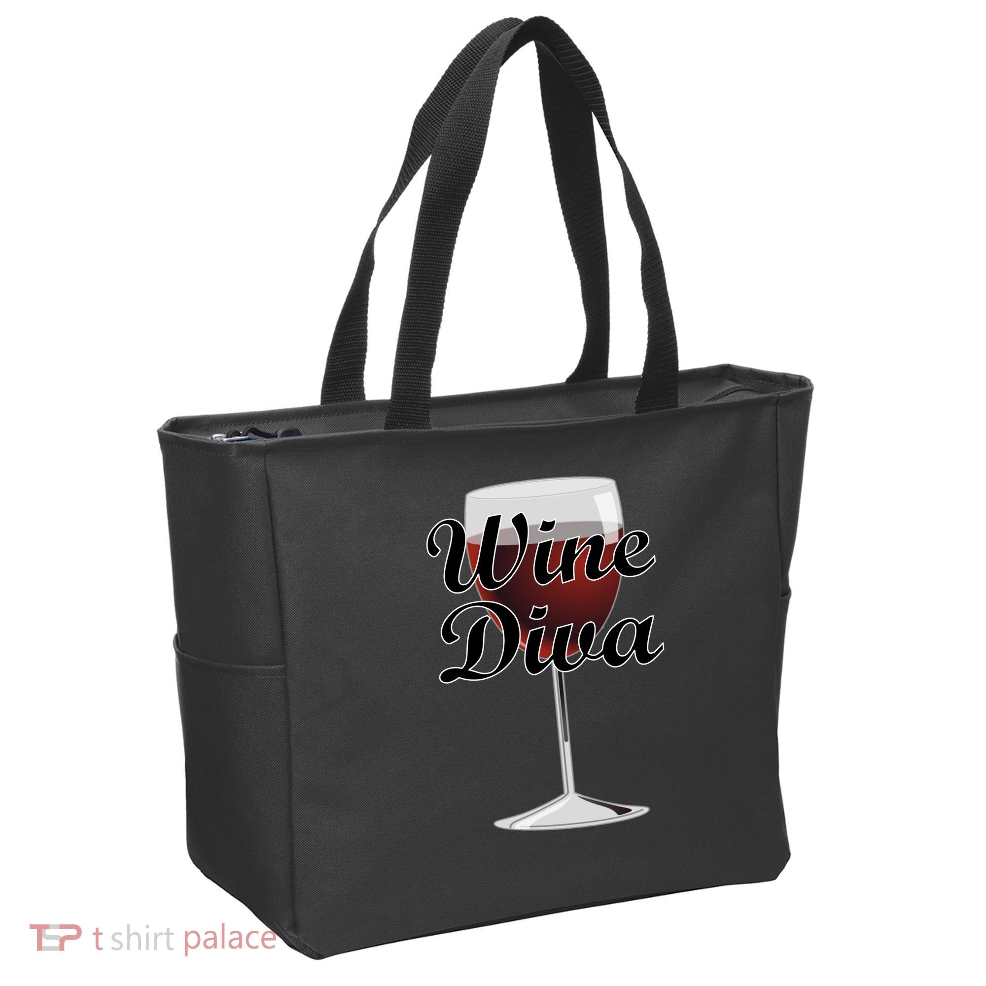 Wine Diva Tote Bag