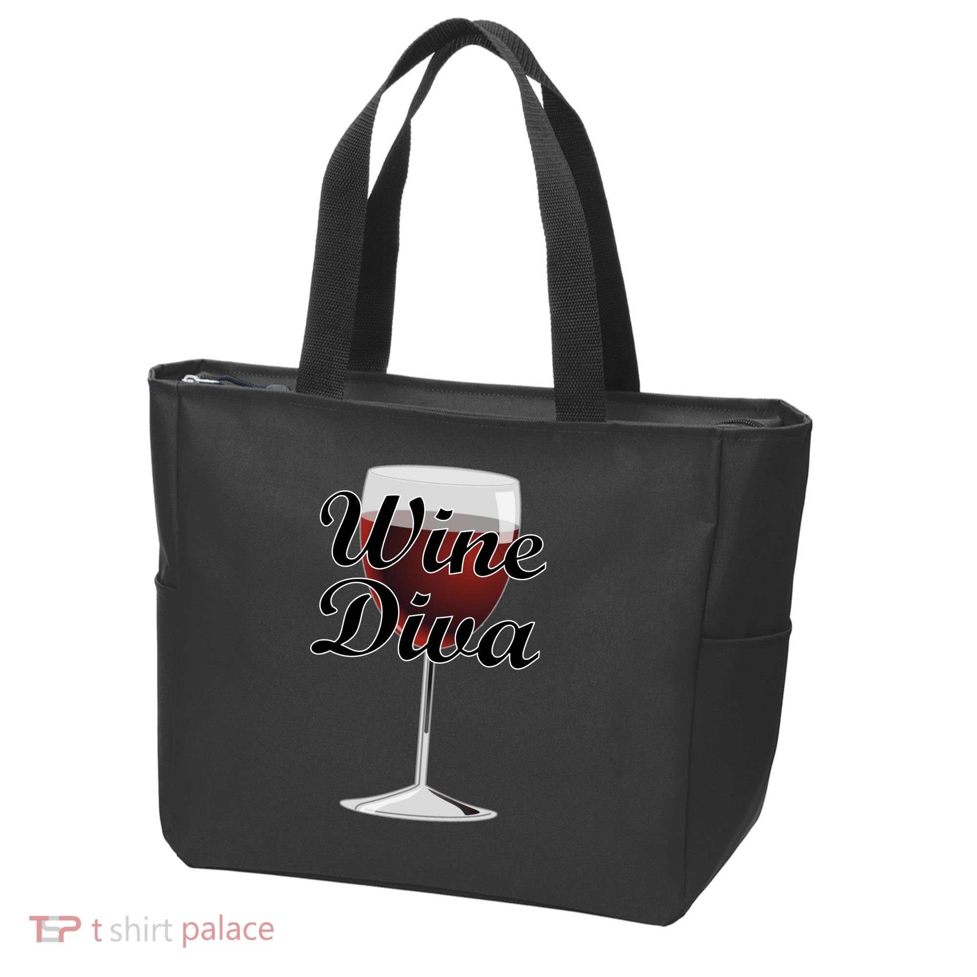Wine Diva Tote Bag