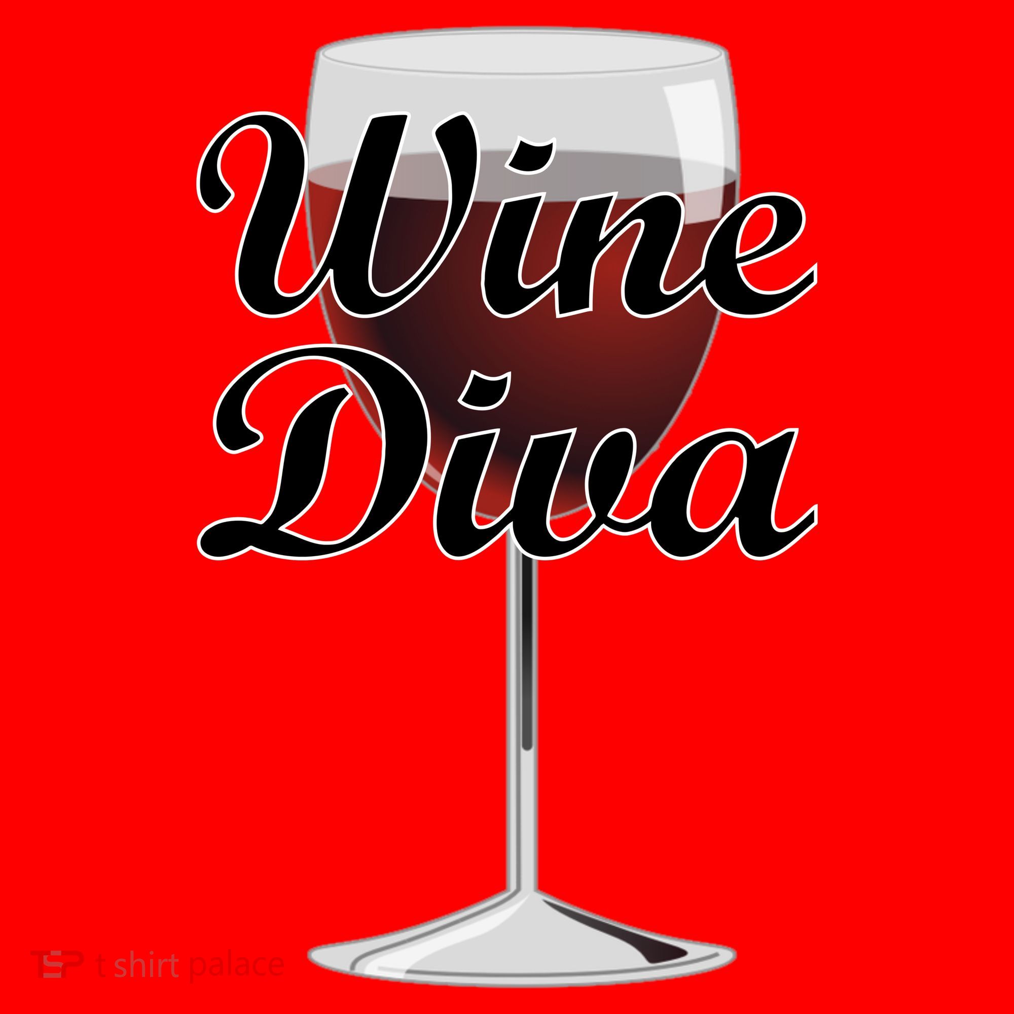 Wine Diva Santa Hat