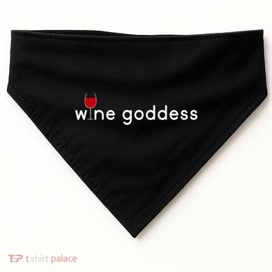 Wine Goddess USA-Made Doggie Bandana