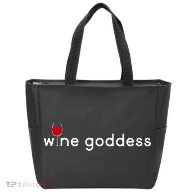 Wine Goddess Tote Bag