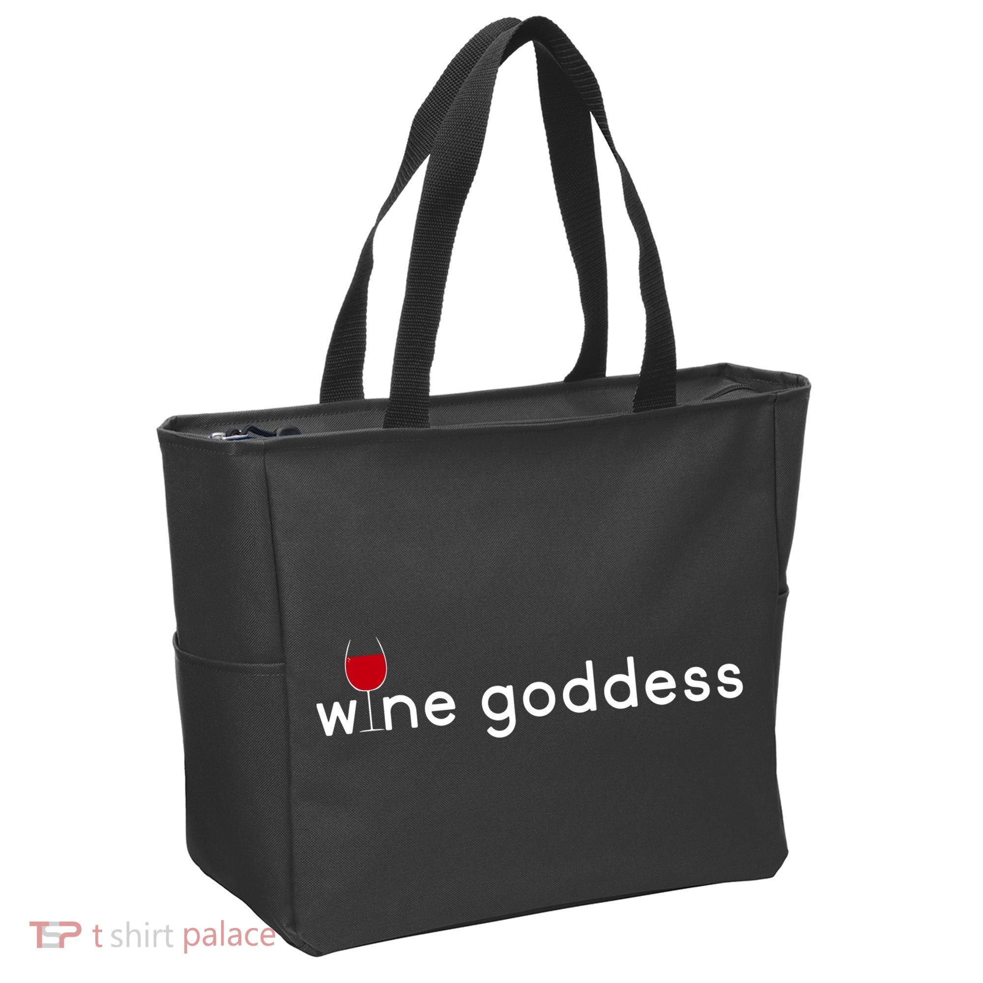 Wine Goddess Tote Bag