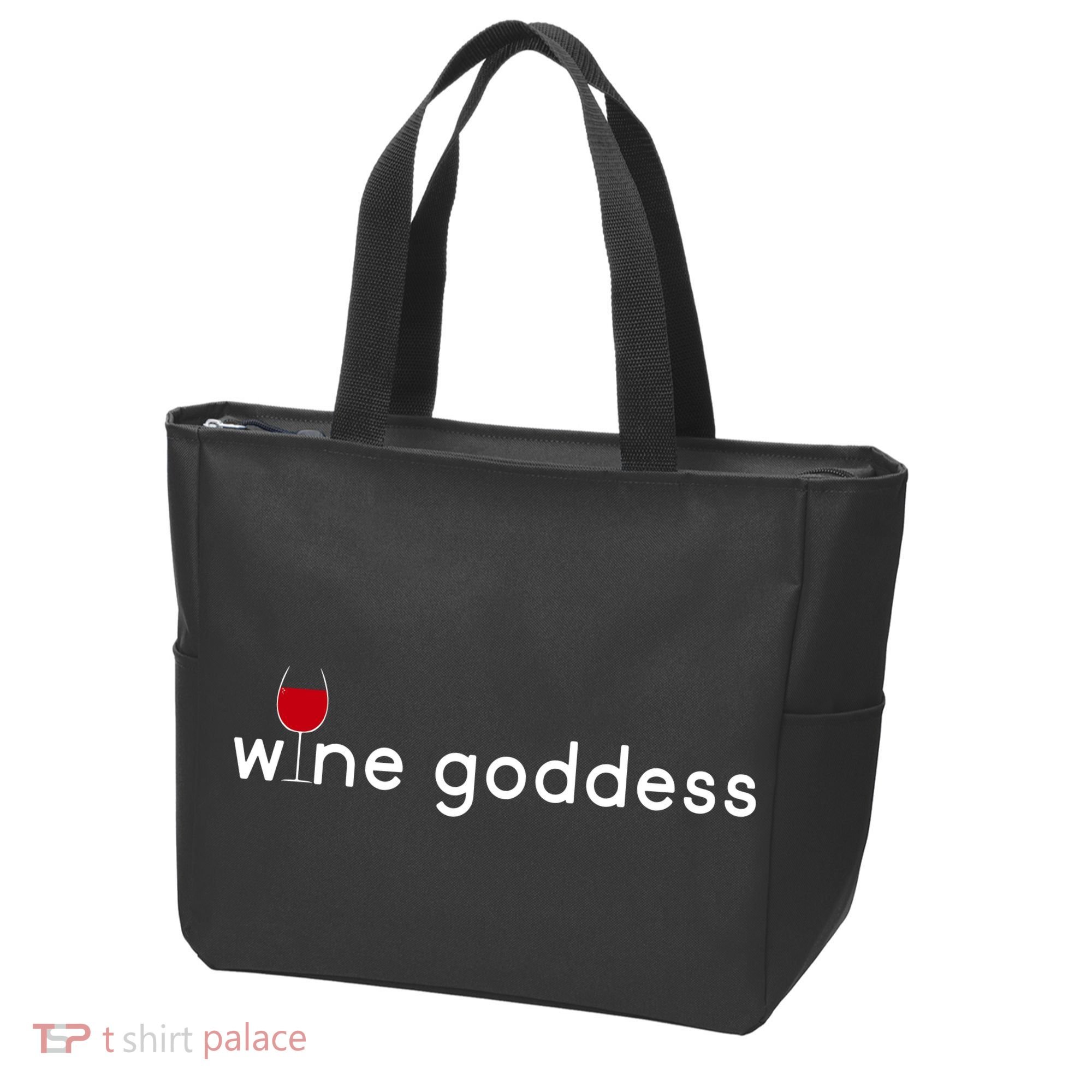 Wine Goddess Tote Bag