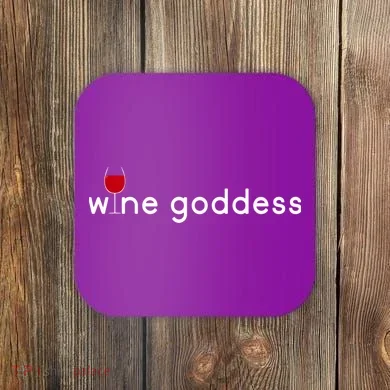 Wine Goddess Coaster