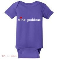 Wine Goddess Baby Bodysuit thumb 0