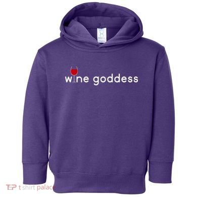 Wine Goddess Toddler Hoodie