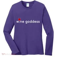 Wine Goddess Women's Long Sleeve Shirt thumb 0