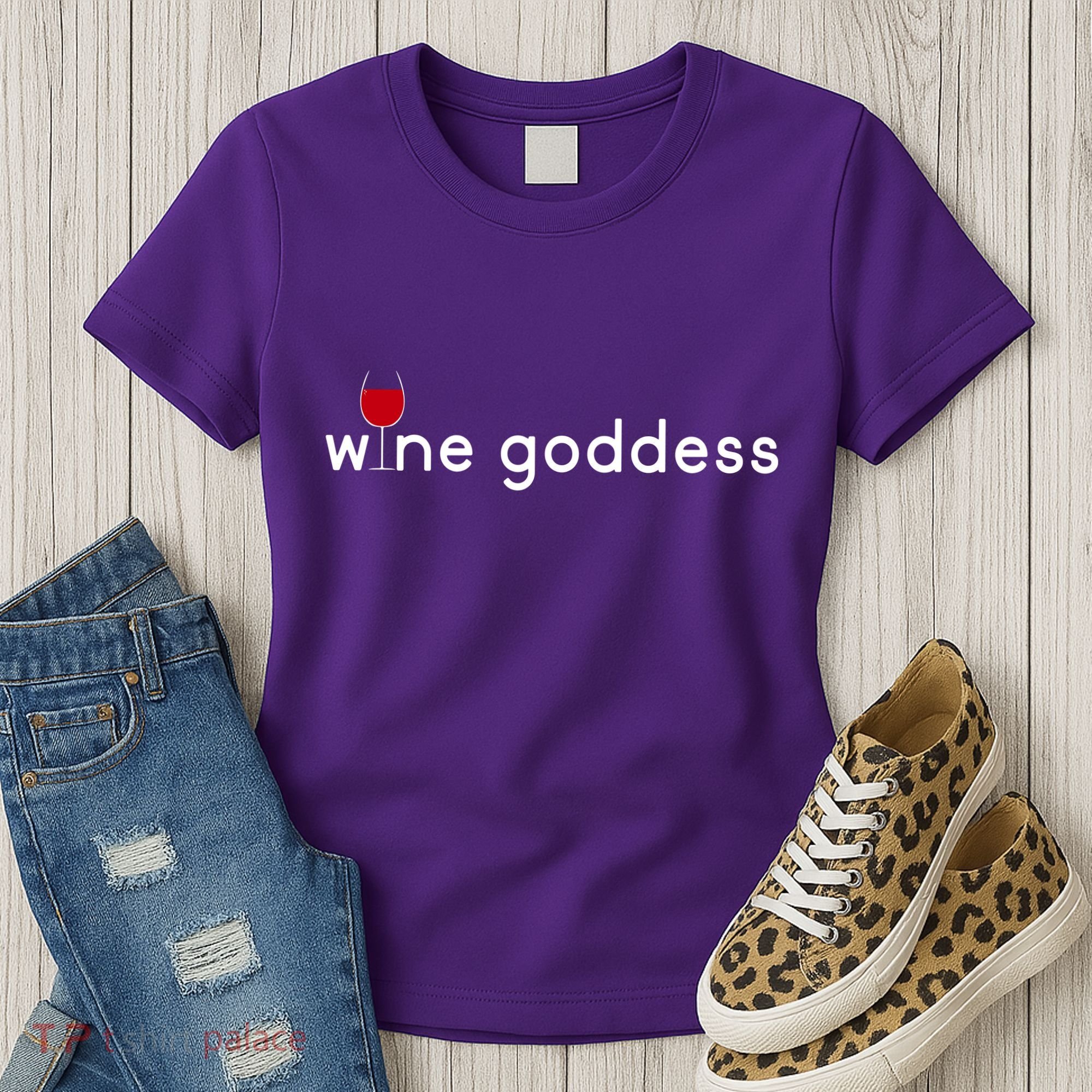Wine Goddess Women's T-Shirt