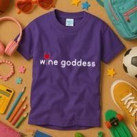 Wine Goddess Kids T-Shirt thumb 3