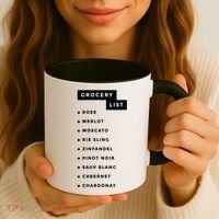 Wine Grocery List Coffee Mug thumb 3