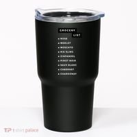 Wine Grocery List Tumbler thumb 0