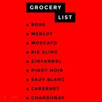 Wine Grocery List Santa Hat thumb 1