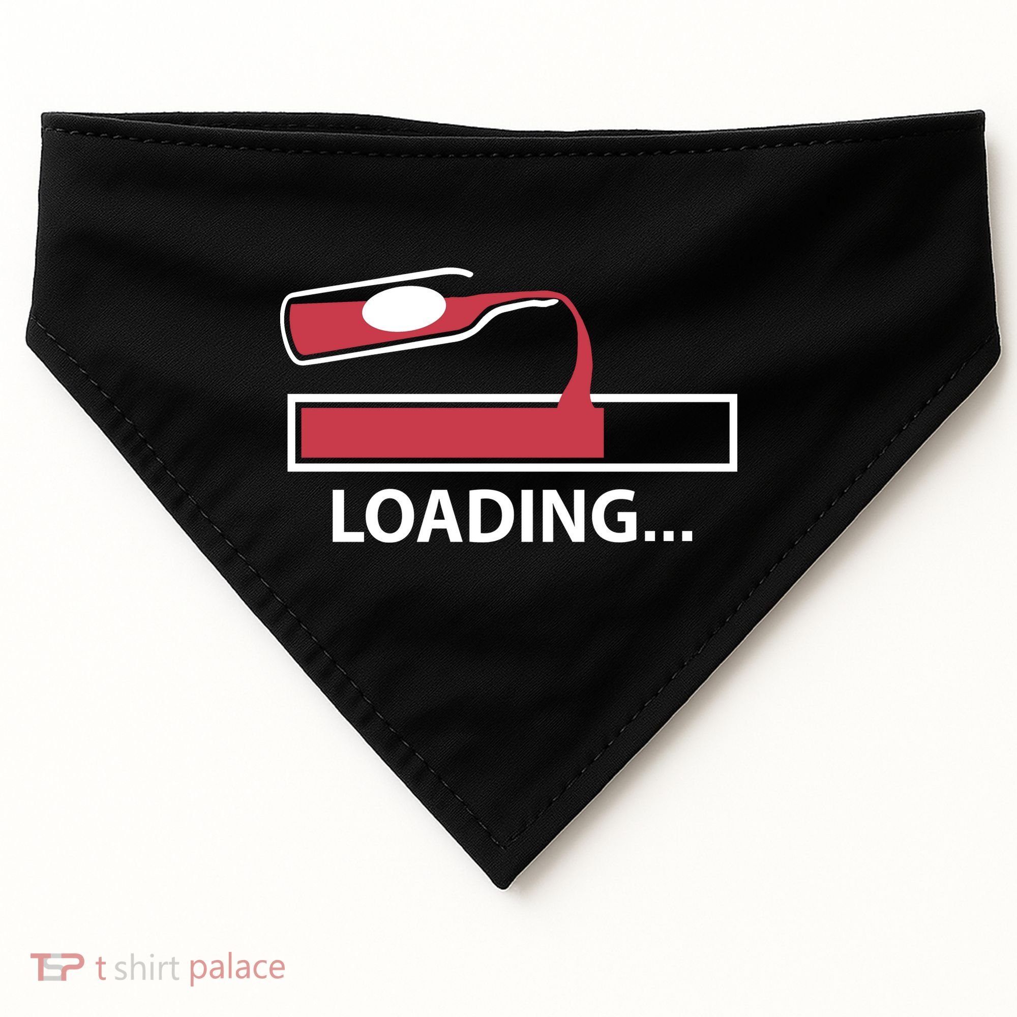 Wine Loading USA-Made Doggie Bandana