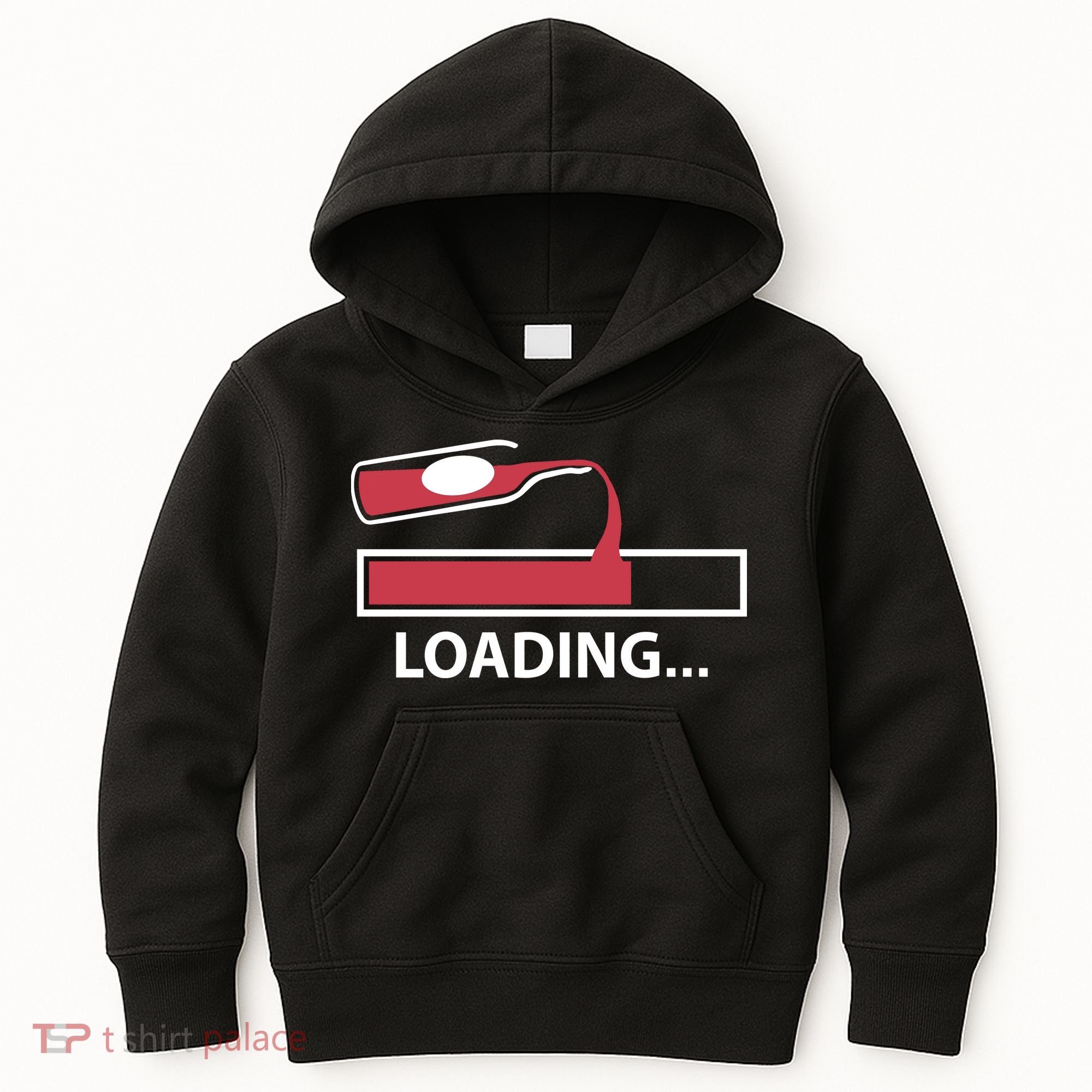 Wine Loading Kids Hoodie
