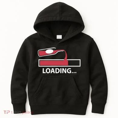 Wine Loading Kids Hoodie