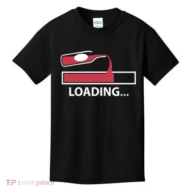 Wine Loading Kids T-Shirt