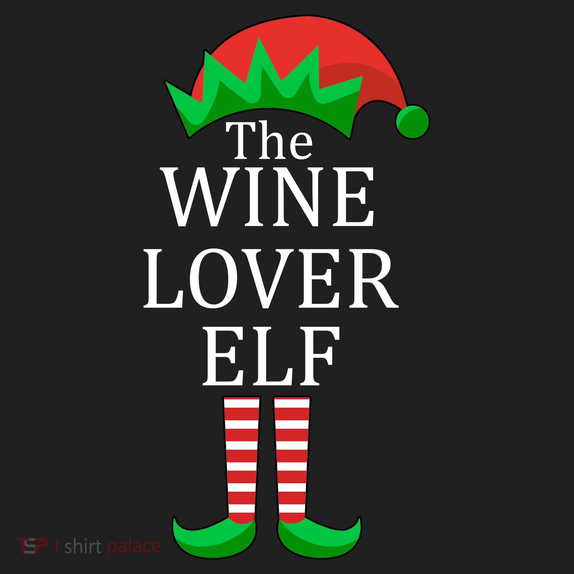 Wine Lover Elf Family Matching Christmas Beanie