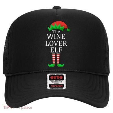 Wine Lover Elf Family Matching Christmas Hat