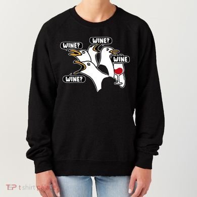 Wine Seagulls Women's Sweatshirt