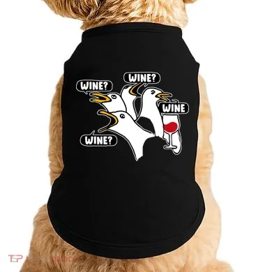 Wine Seagulls Doggie Tank