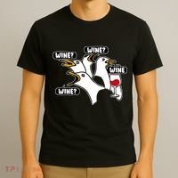 Wine Seagulls T-Shirt thumb 3
