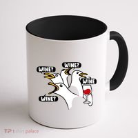 Wine Seagulls Coffee Mug thumb 1
