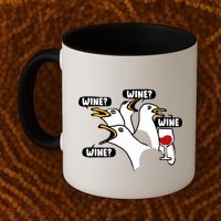 Wine Seagulls Coffee Mug thumb 2