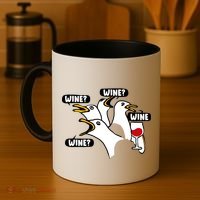 Wine Seagulls Coffee Mug thumb 4