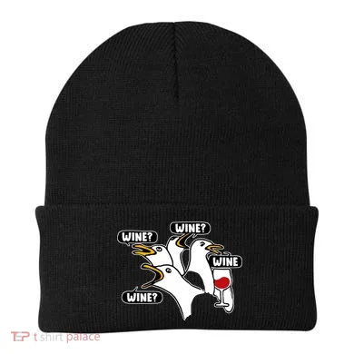 Wine Seagulls Beanie