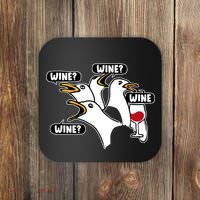 Wine Seagulls Coaster thumb 0