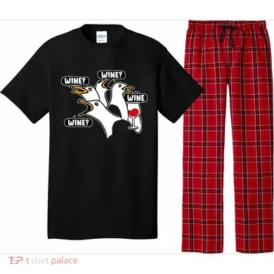 Wine Seagulls Pajama Set