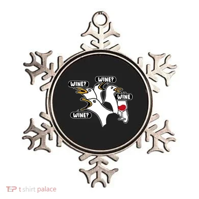 Wine Seagulls Ornament