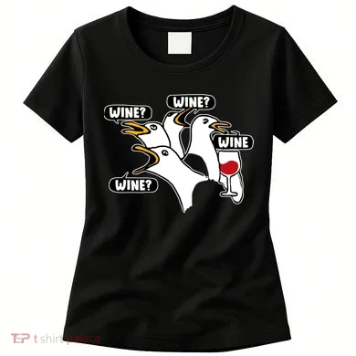 Wine Seagulls Women's T-Shirt