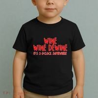 Wine Wine Dewine It's 2 O'Clock Somewhere Toddler T-Shirt thumb 2