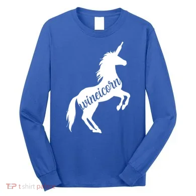 Wineicorn Long Sleeve Shirt