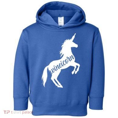 Wineicorn Toddler Hoodie