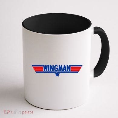 Wingman Logo Coffee Mug back