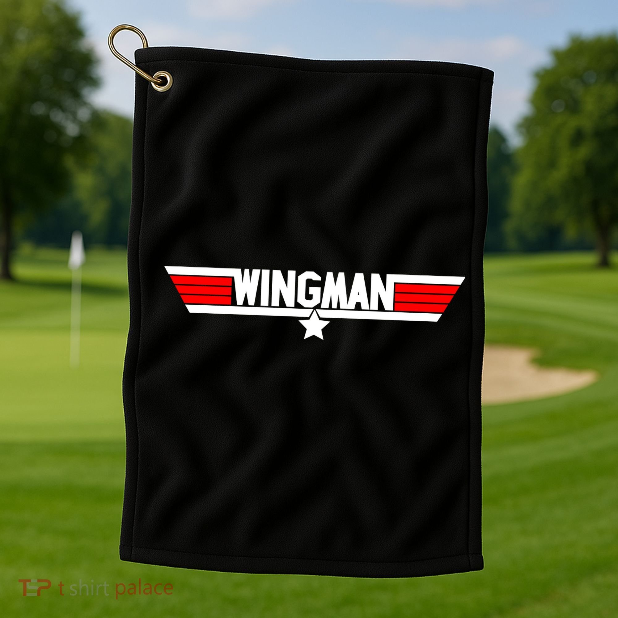 Wingman Logo Golf Towel