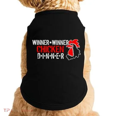 Winner Winner Chicken Dinner Doggie Tank