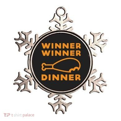 Winner Winner Chicken Dinner Funny Gaming Ornament