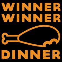 Winner Winner Chicken Dinner Funny Gaming Ornament thumb 1