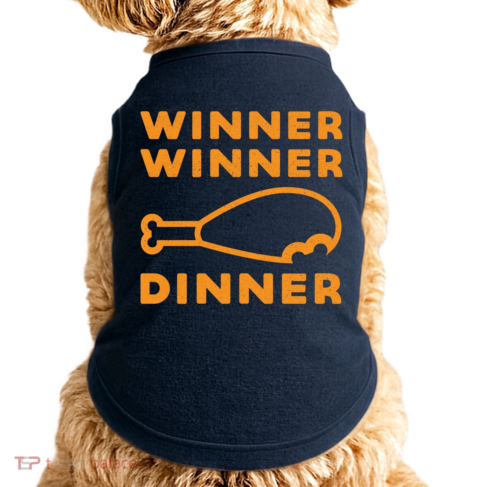 Winner Winner Chicken Dinner Funny Gaming Doggie Tank